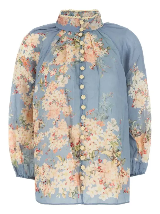 Zimmermann ZIMMERMANN Cascadian billow blouseの商品画像