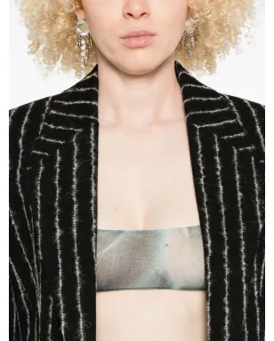 Jean Paul Gaultier アブストラクトプリントトップス ブルー - サムネイル5