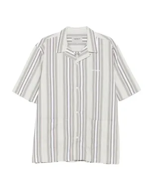 Carhartt WIP フォルセイ ストライプ 半袖シャツ - グリーン - サムネイル1