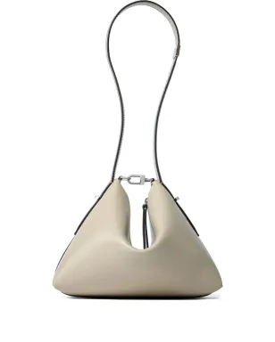 TOTEME Bevel clasp shoulder bag - Neutrals - サムネイル1