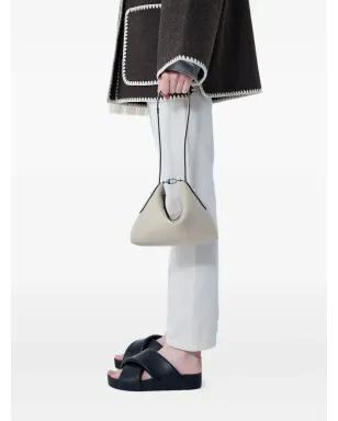 TOTEME Bevel clasp shoulder bag - Neutrals - サムネイル2