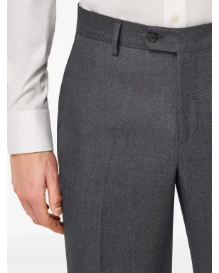 Boggi Milano 鳥の目ウールパンツ - サムネイル5