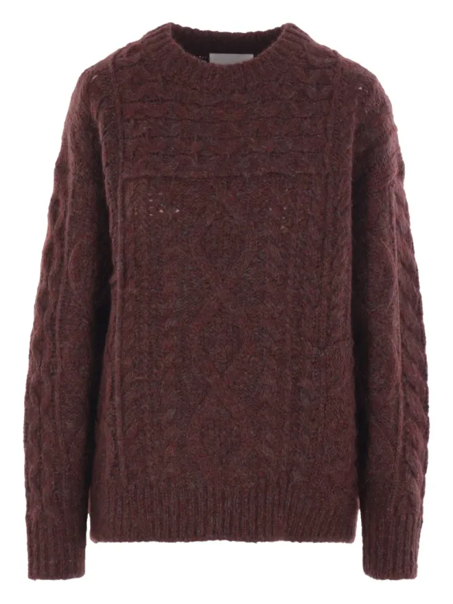 Isabel Marant ISABEL MARANT ケーブル編みウールセーターの商品画像