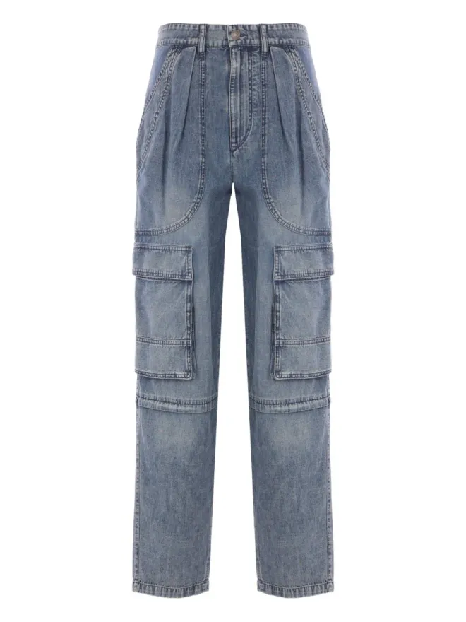 MARANT ÉTOILE MARANT ÉTOILE プリーツポケットカーゴジーンズの商品画像