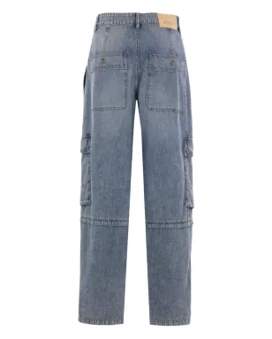 MARANT ÉTOILE プリーツポケットカーゴジーンズ - サムネイル2