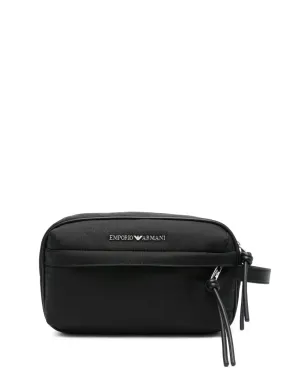 Emporio Armani ロゴ入り洗面バッグ - サムネイル1