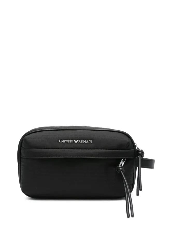 Emporio Armani Emporio Armani ロゴ入り洗面バッグの商品画像
