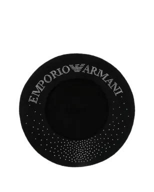 Emporio Armani 飾り付きウールベレー帽 - サムネイル2
