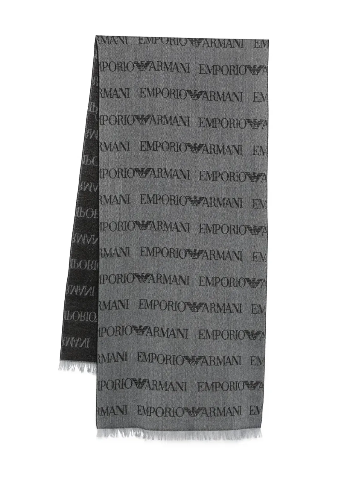 Emporio Armani ロゴジャカードスカーフ - 画像1
