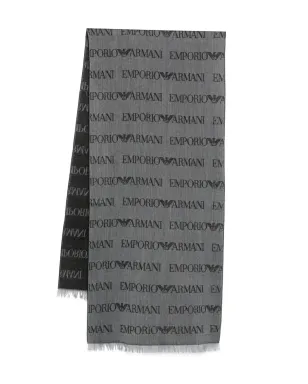 Emporio Armani ロゴジャカードスカーフ - サムネイル1