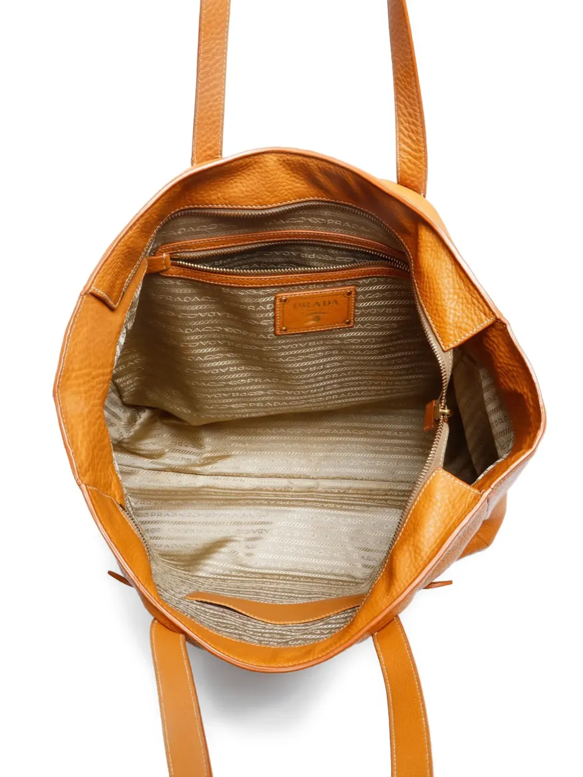 Prada Pre-Owned レザートートバッグ - 画像5