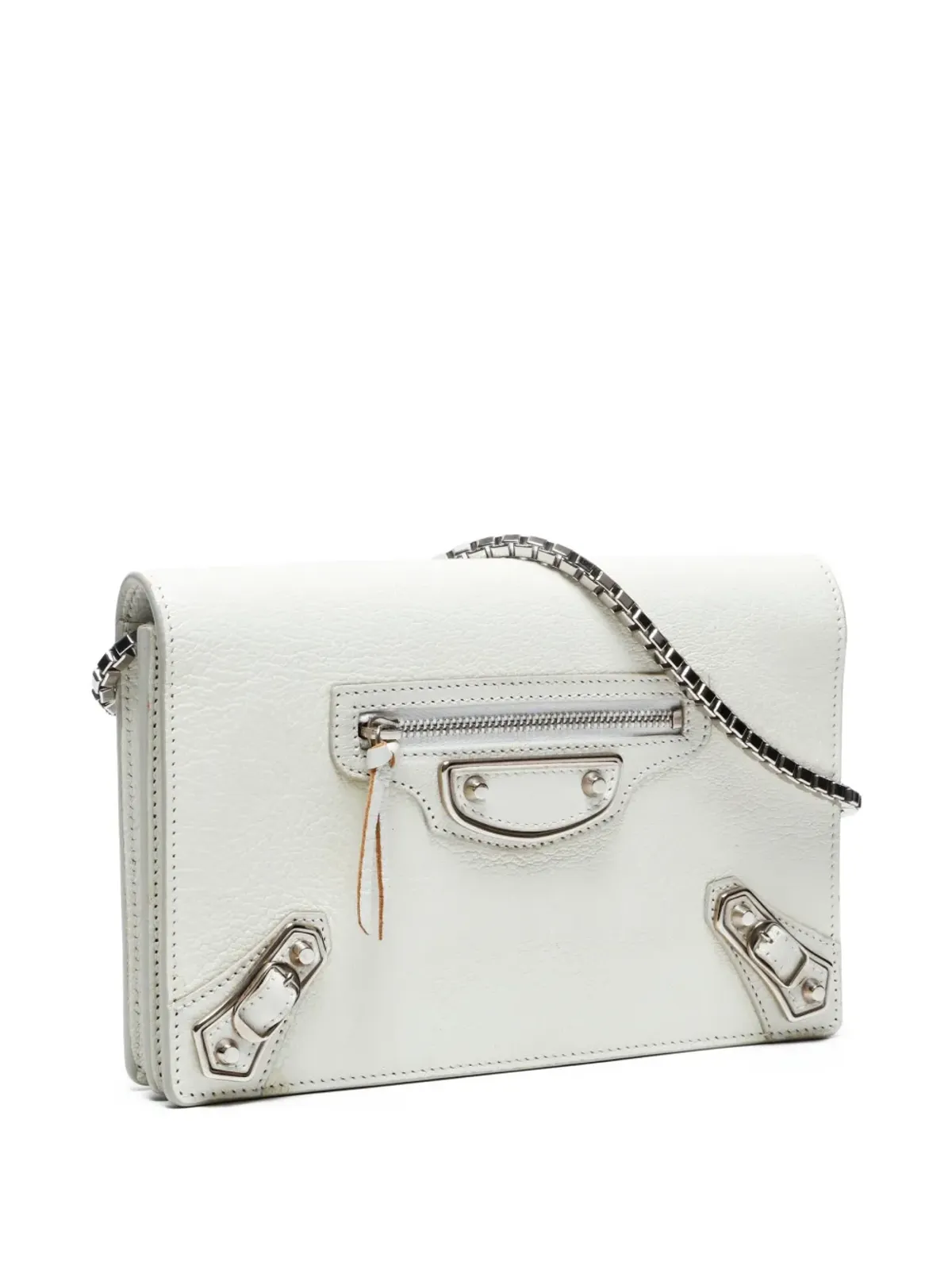 Balenciaga Pre-Owned レザー チェーン クロスボディバッグ - 画像3