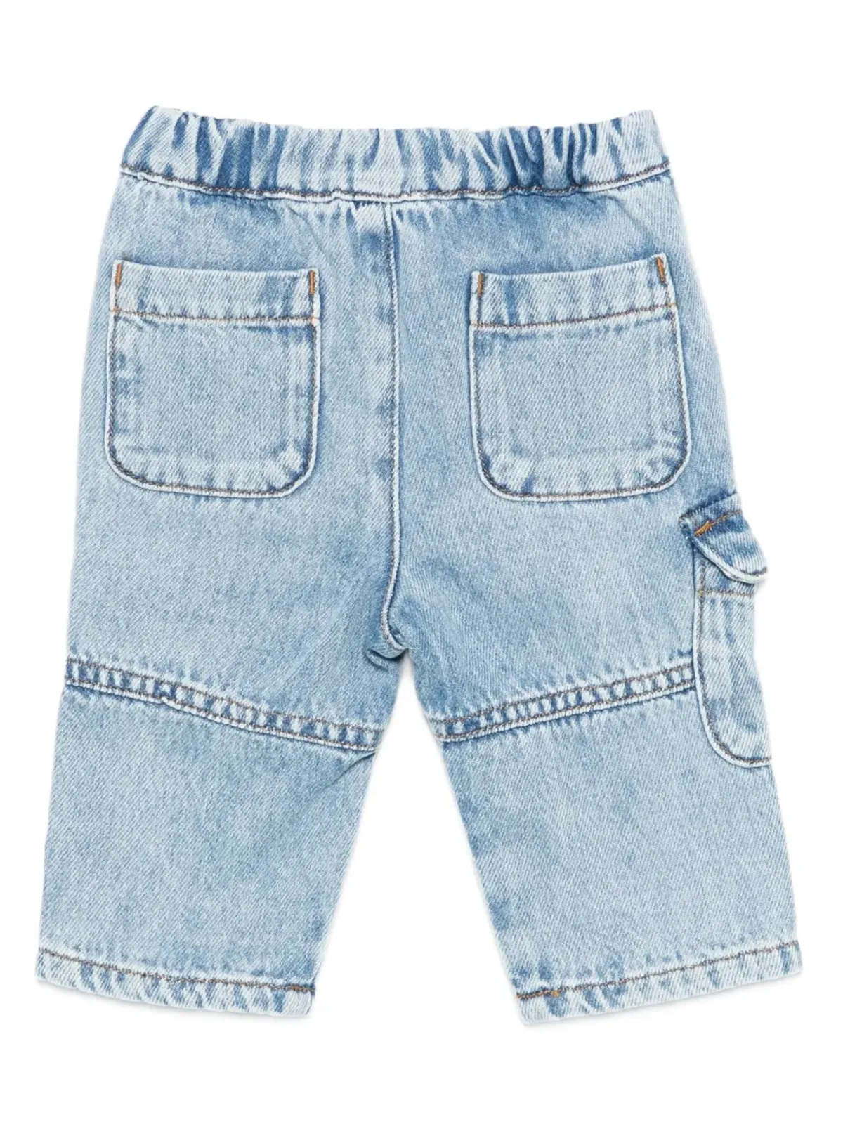 Emporio Armani Kids ロゴ刺繍カーゴパンツ - 画像2