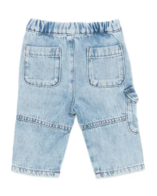 Emporio Armani Kids ロゴ刺繍カーゴパンツ - サムネイル2