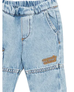 Emporio Armani Kids ロゴ刺繍カーゴパンツ - サムネイル3
