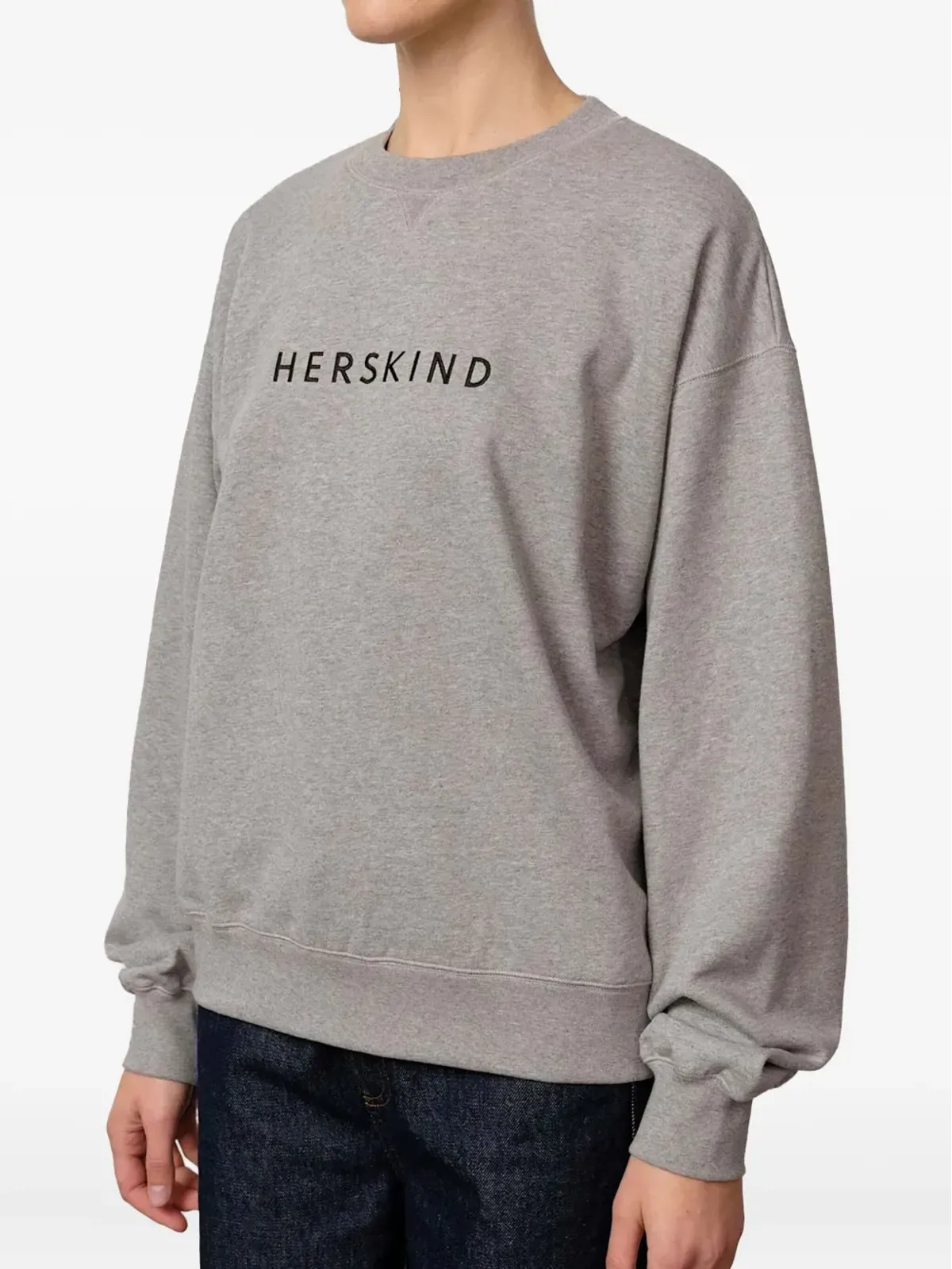 HERSKIND Lizzete 刺繍入りクルーネック スウェット - 画像2