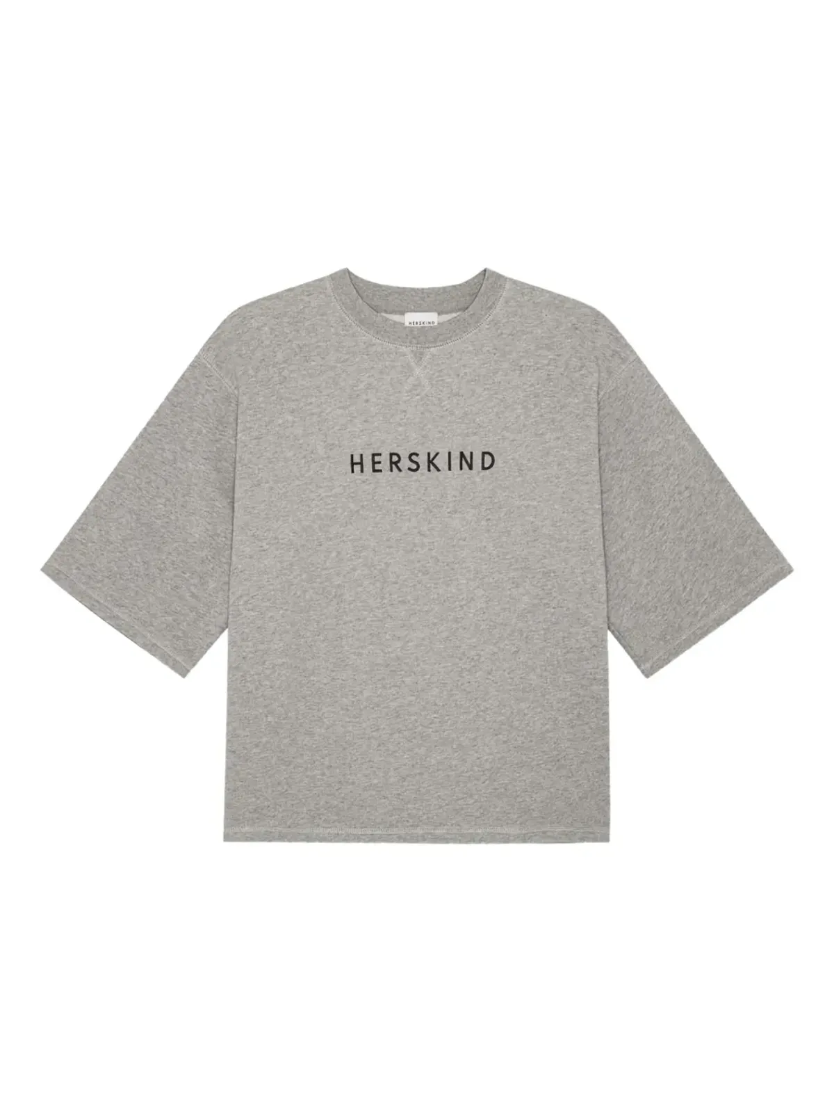 HERSKIND Linette embroidered short-sleeve T-shirt - 画像1