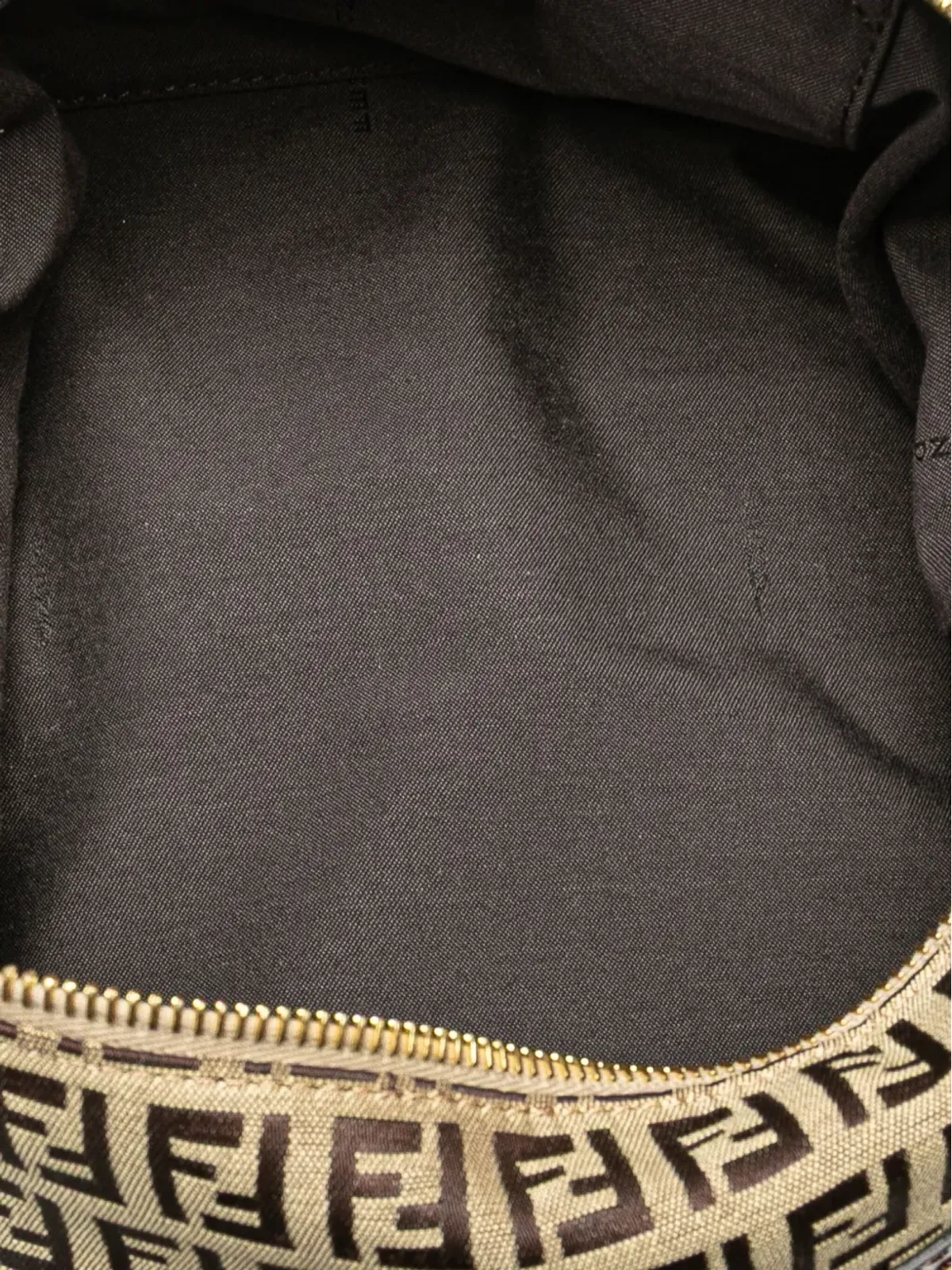 Fendi Pre-Owned Zucchino Canvas クロスボディバッグ - 画像5