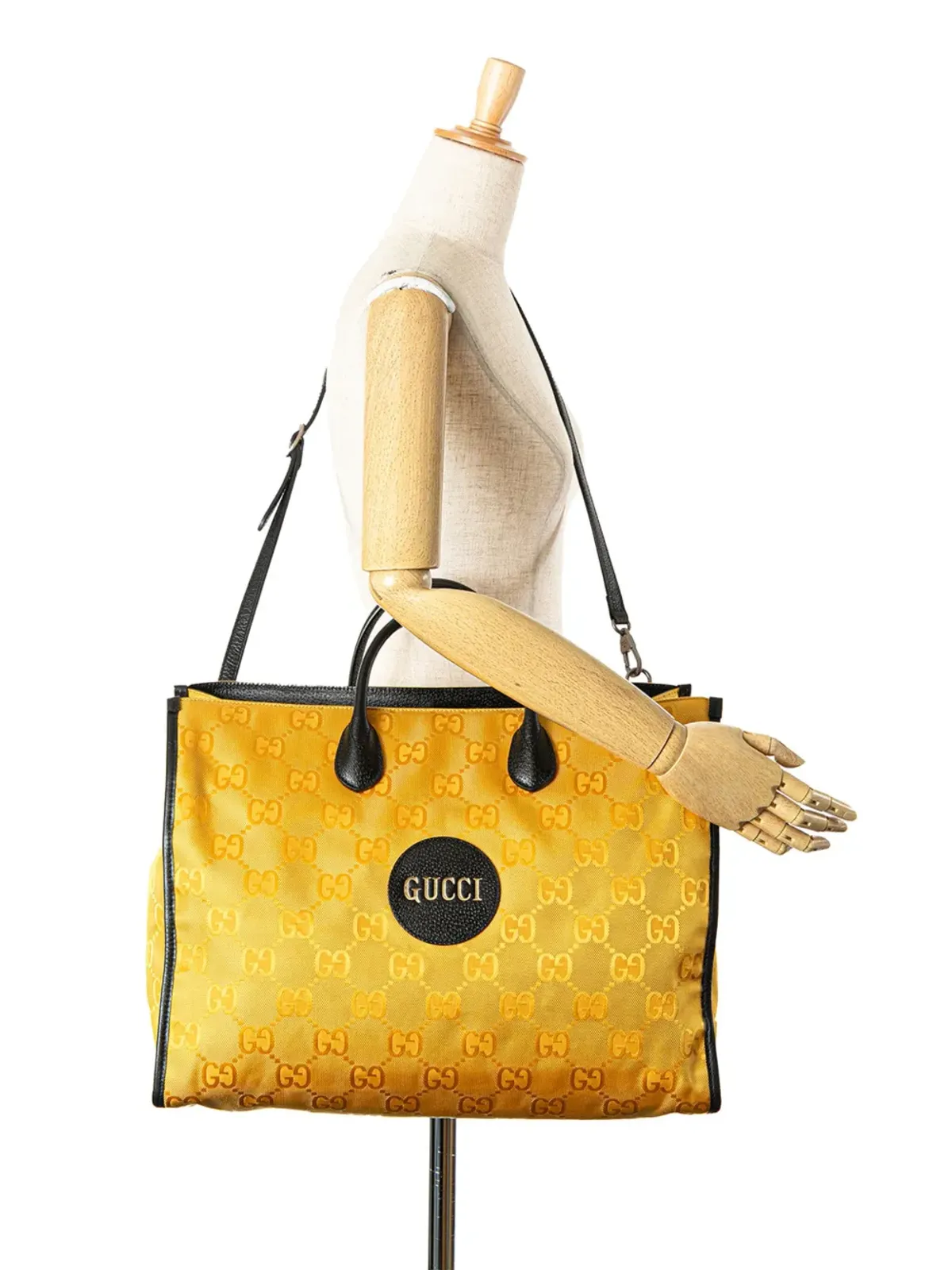 Gucci Pre-Owned GG Econyl Off The Grid コンバーチブル トート サッチェル - 画像2