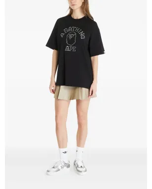 A BATHING APE® スタッズ装飾 Tシャツ - ブラック - サムネイル3