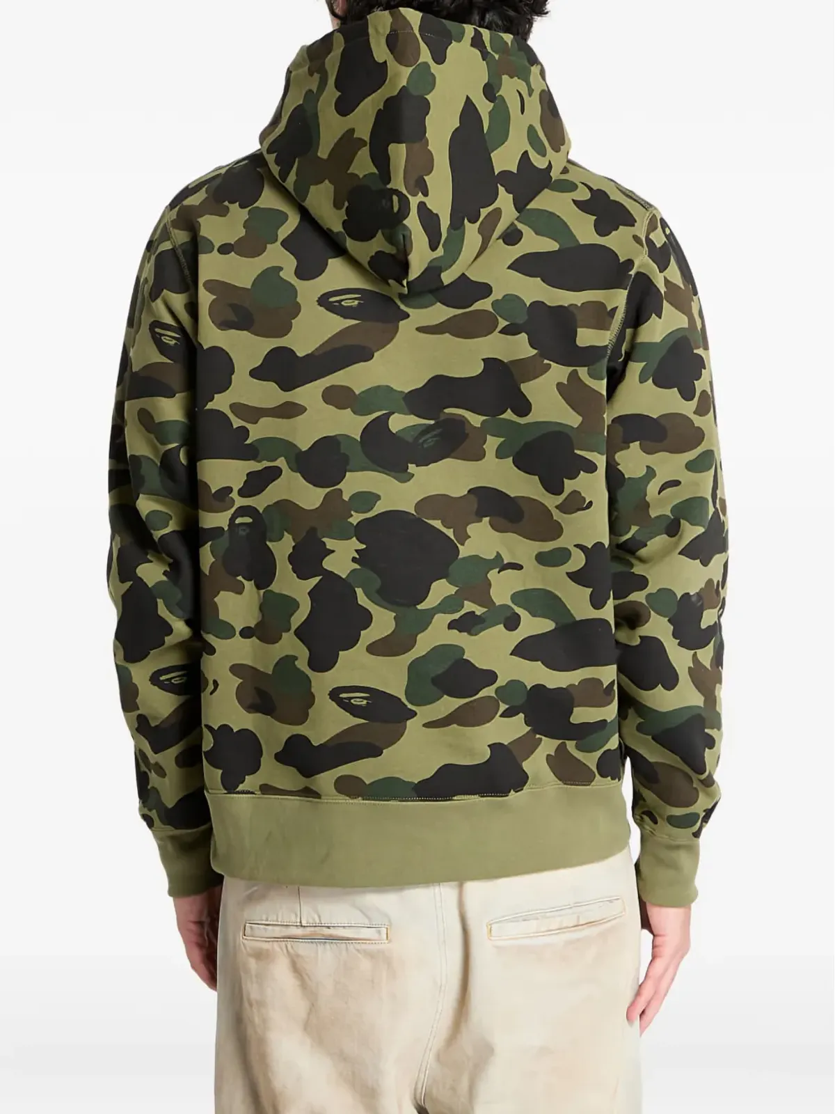 A BATHING APE® 1St カモ柄フード付きパーカー - 画像4