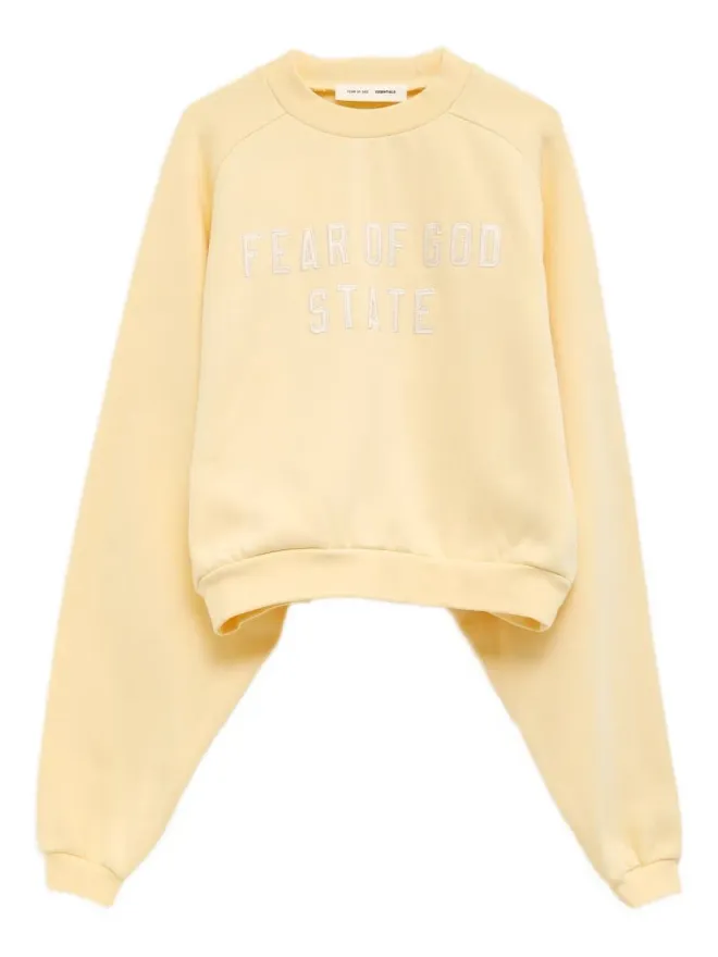 Fear of God ESSENTIALS FEAR OF GOD ESSENTIALS 刺繍入りラグランスリーブ スウェットシャツの商品画像