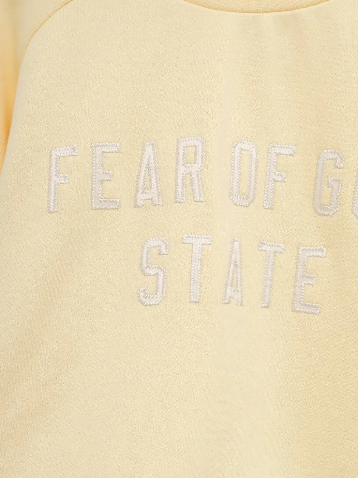 FEAR OF GOD ESSENTIALS 刺繍入りラグランスリーブ スウェットシャツ - 画像3