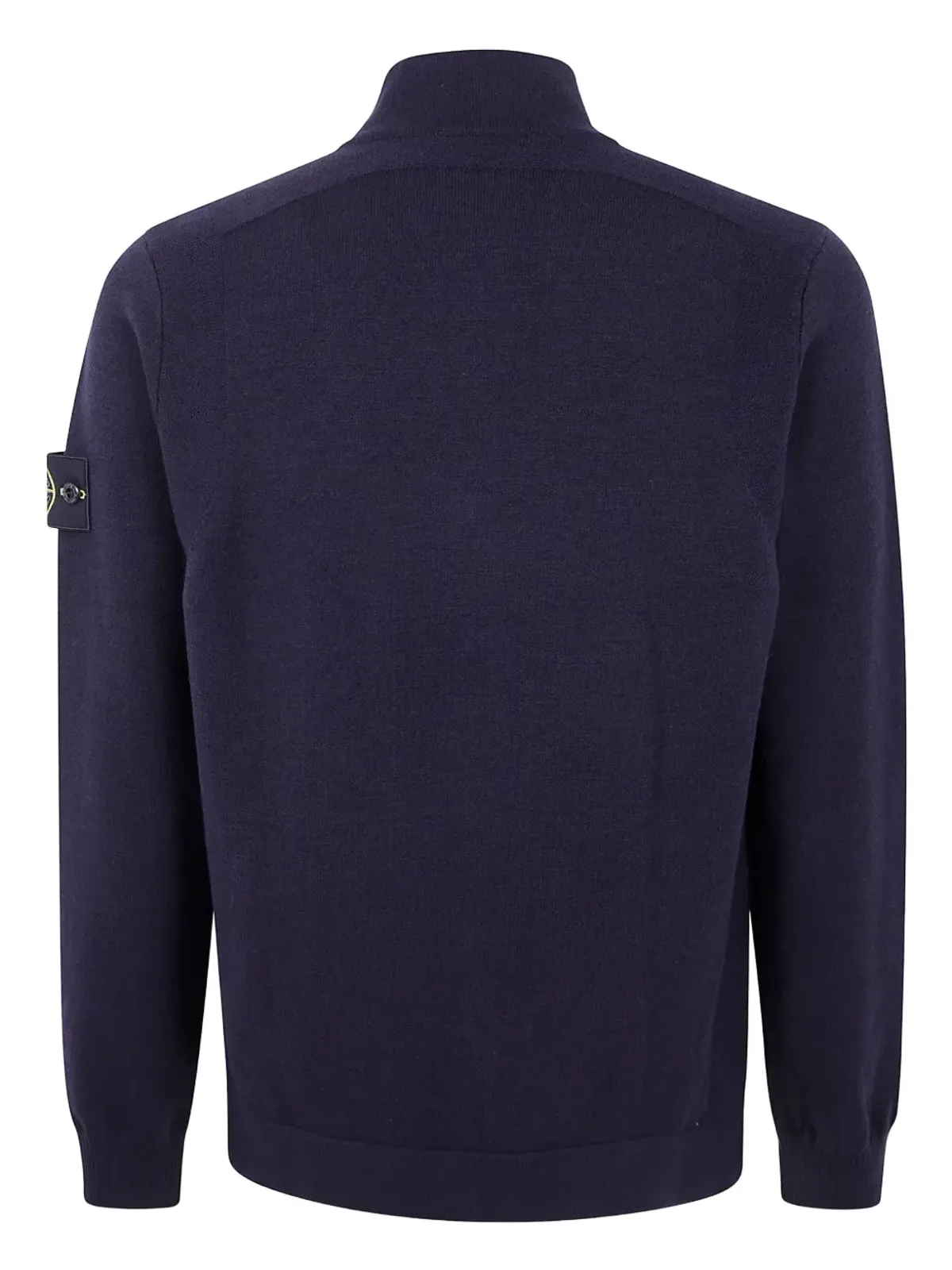Stone Island ジップフロント ロゴパッチ カーディガン - 画像2