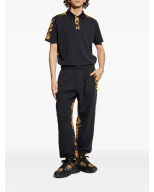 Versace Jeans Couture バロックプリント パネルポロシャツ - サムネイル2