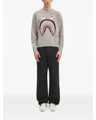 A BATHING APE® シャーク ラグランセーター - サムネイル2