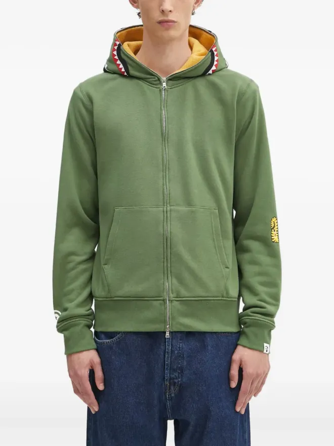 A BATHING APE® A BATHING APE® ジップアップフーディー（グリーン）の商品画像