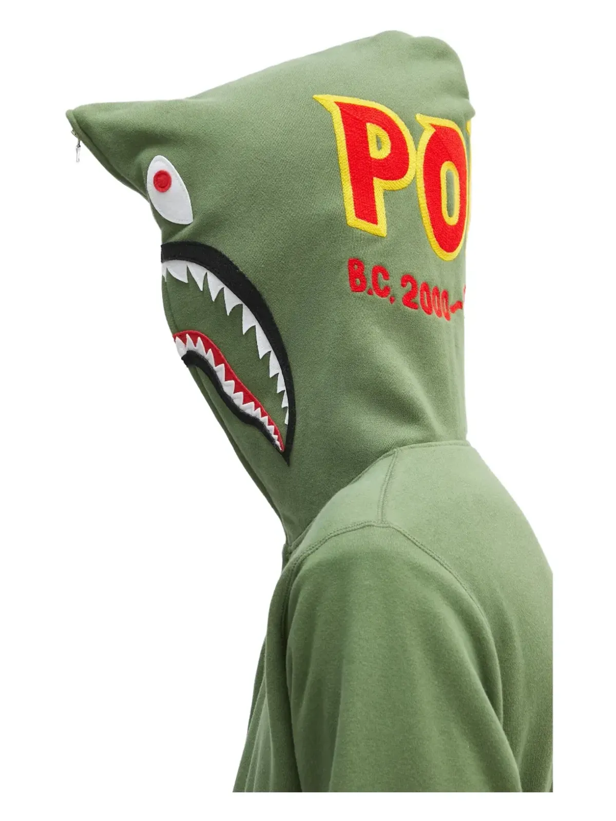 A BATHING APE® ジップアップフーディー（グリーン） - 画像5