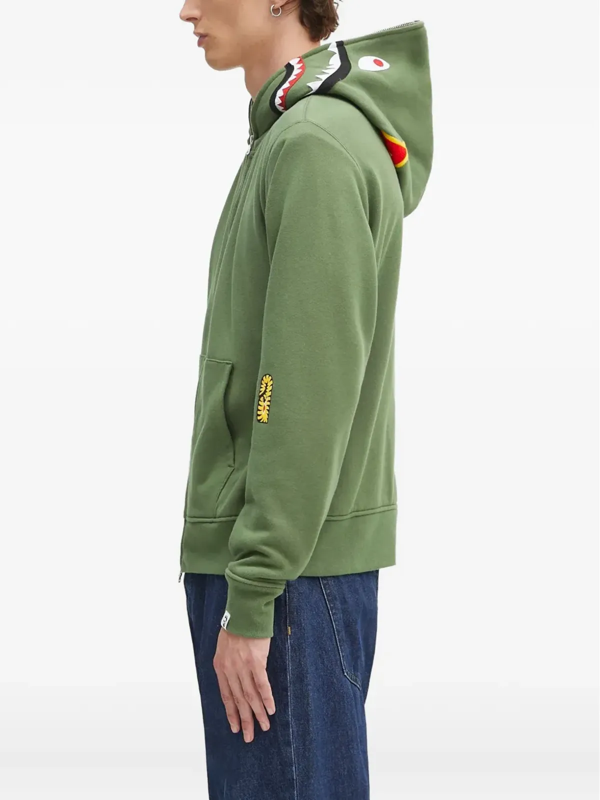 A BATHING APE® ジップアップフーディー（グリーン） - 画像2