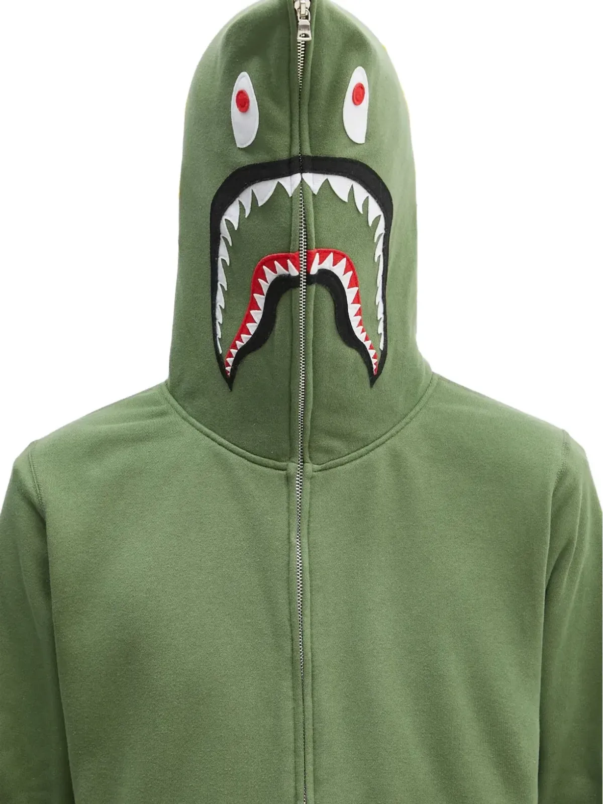 A BATHING APE® ジップアップフーディー（グリーン） - 画像4