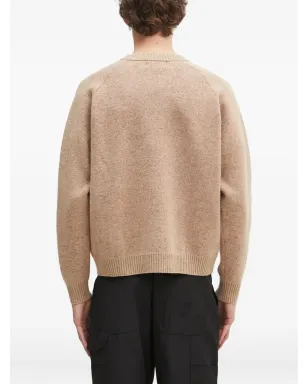 A BATHING APE shark-head intarsia sweater - Neutrals - サムネイル4