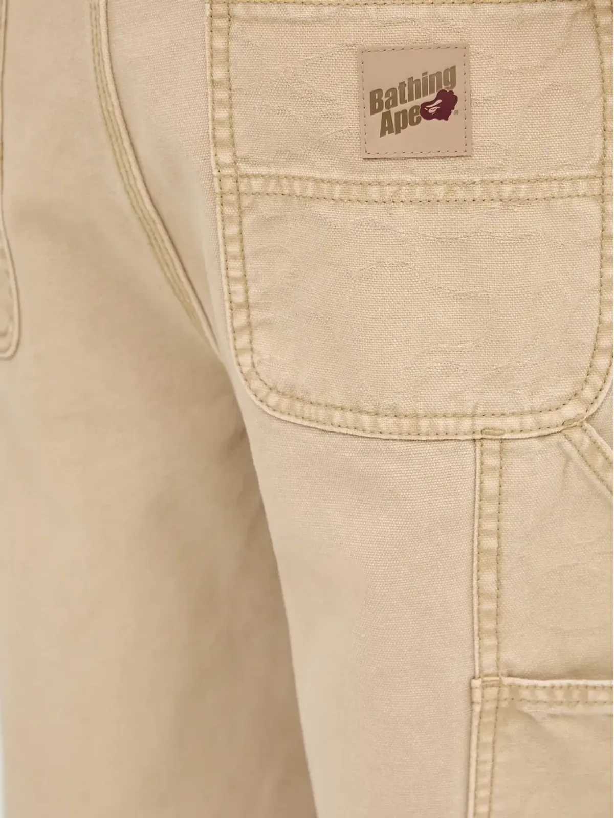 A BATHING APE® ロゴパッチパンツ - 画像5