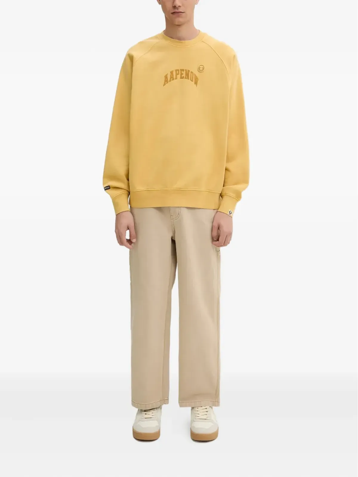 A BATHING APE® ロゴパッチパンツ - 画像2
