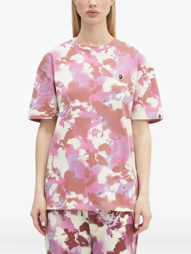 A BATHING APE® A BATHING APE® カモフラージュプリントTシャツ（ピンク）の商品画像