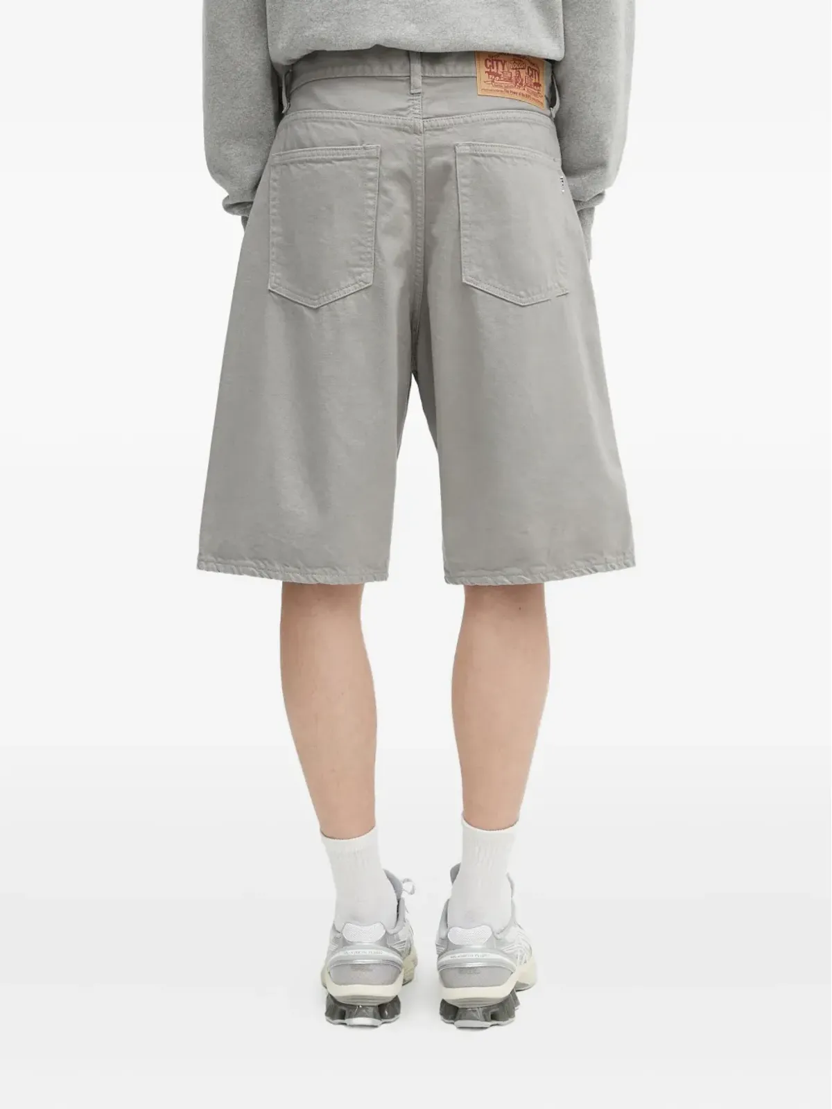 A BATHING APE® Shark shorts - Grey - 画像3