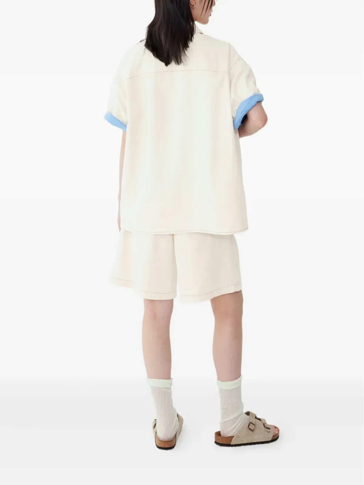 TOMBOY 取り外し可能な襟付きシャツ - 画像2
