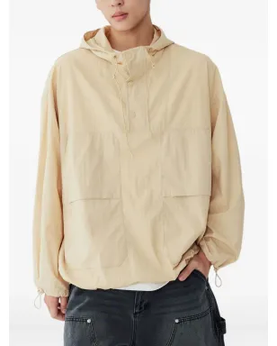TOMBOY hooded pullover jacket - Neutrals - サムネイル3