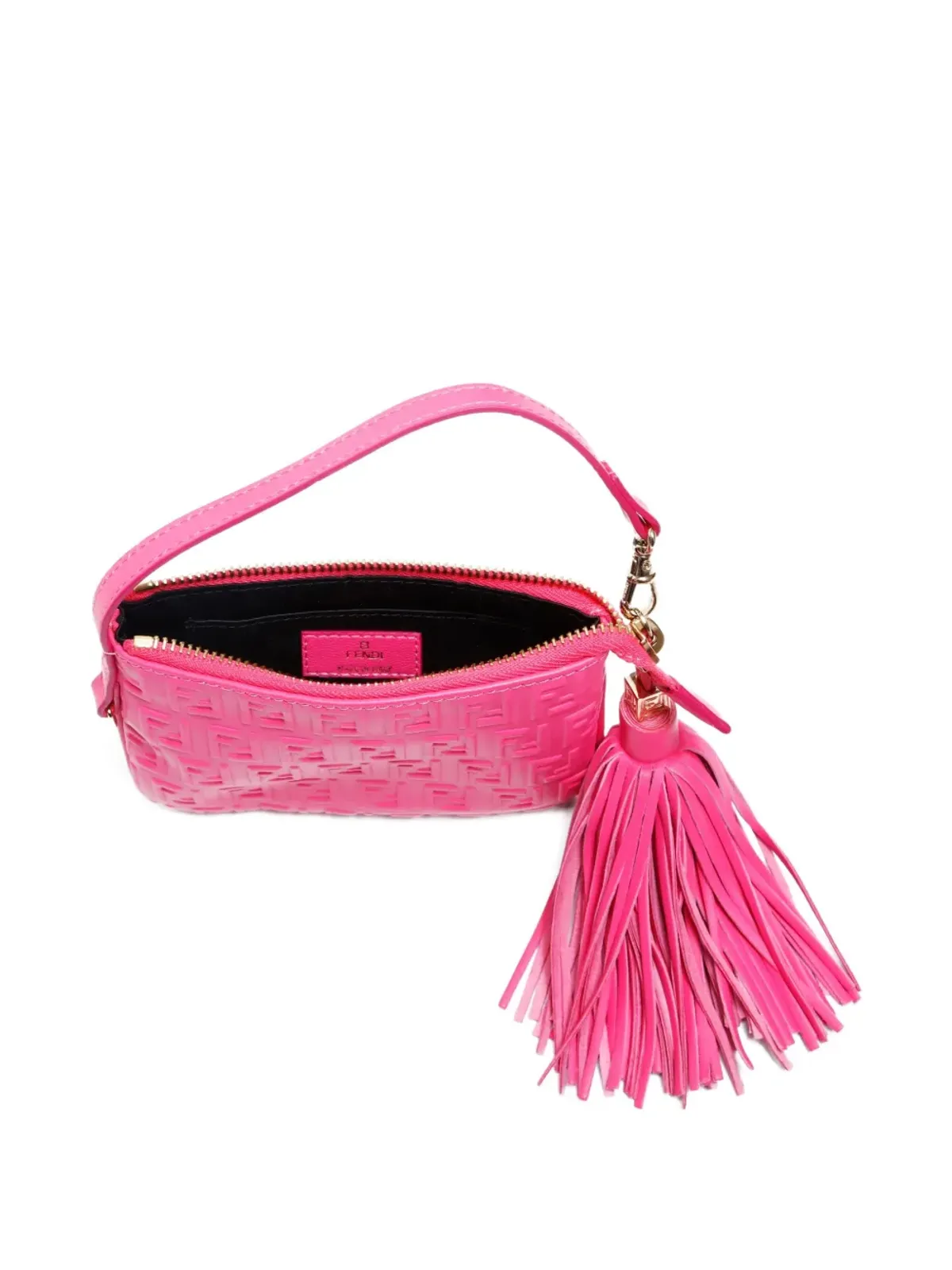 Fendi Pre-Owned Zucca クラッチバッグ - ピンク - 画像5