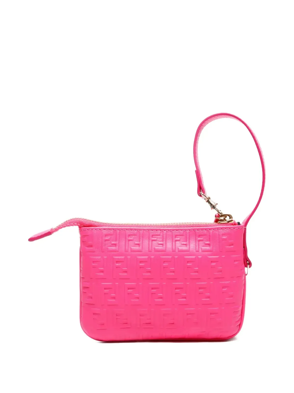 Fendi Pre-Owned Zucca クラッチバッグ - ピンク - 画像2