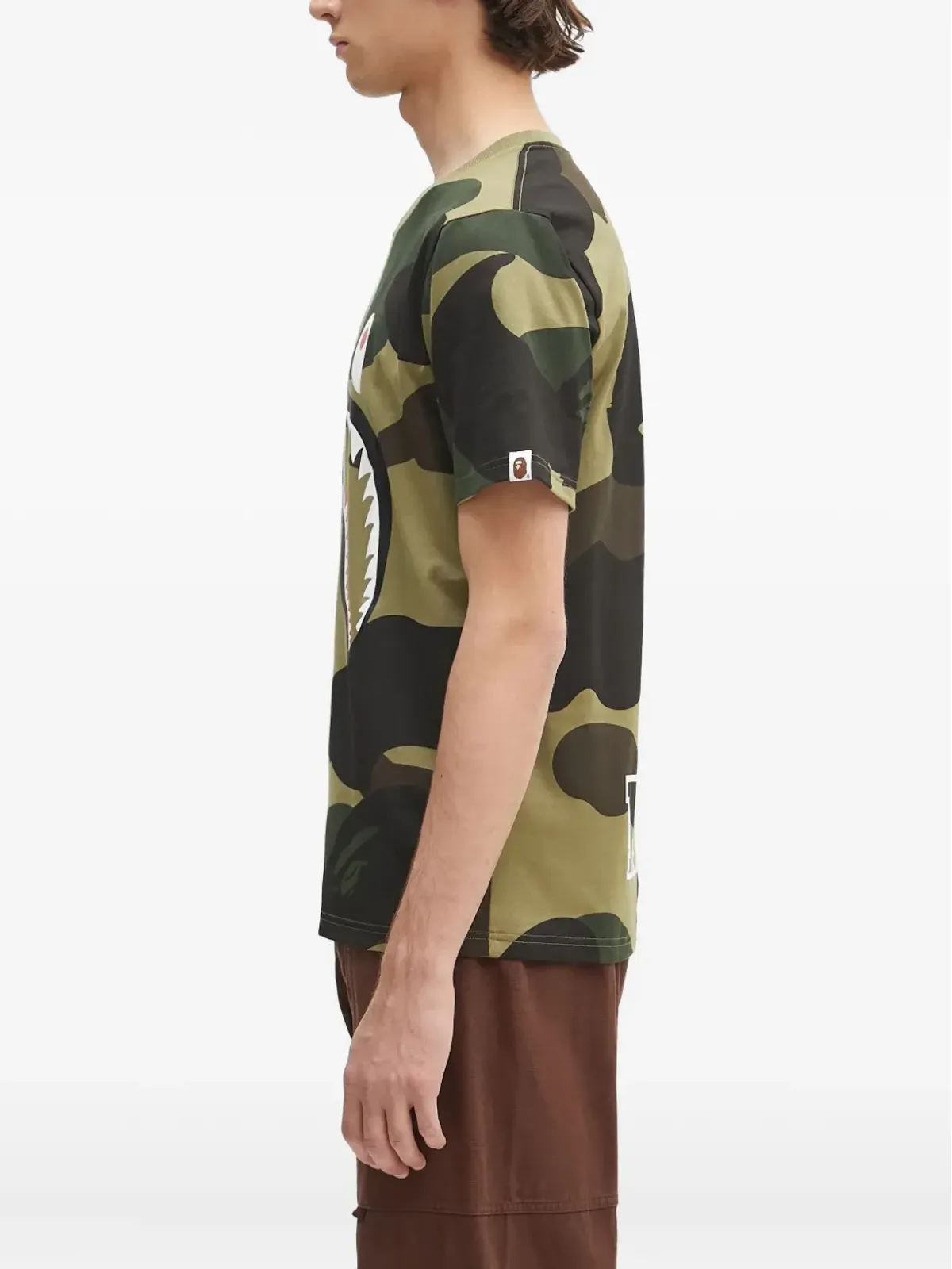A BATHING APE® 1st カモシャーク Tシャツ - 画像3