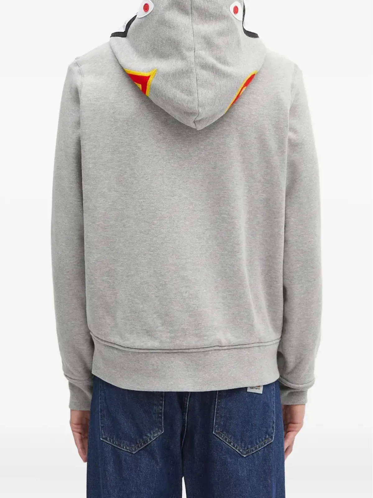 A BATHING APE® シャークフード付きジップアップスウェットシャツ - 画像4