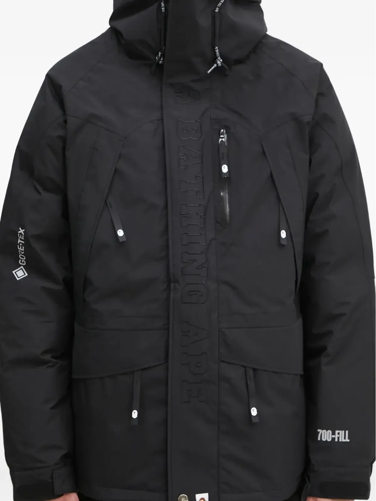 A BATHING APE® Gore-Tex Snowboard padded jacket - Black - 画像4