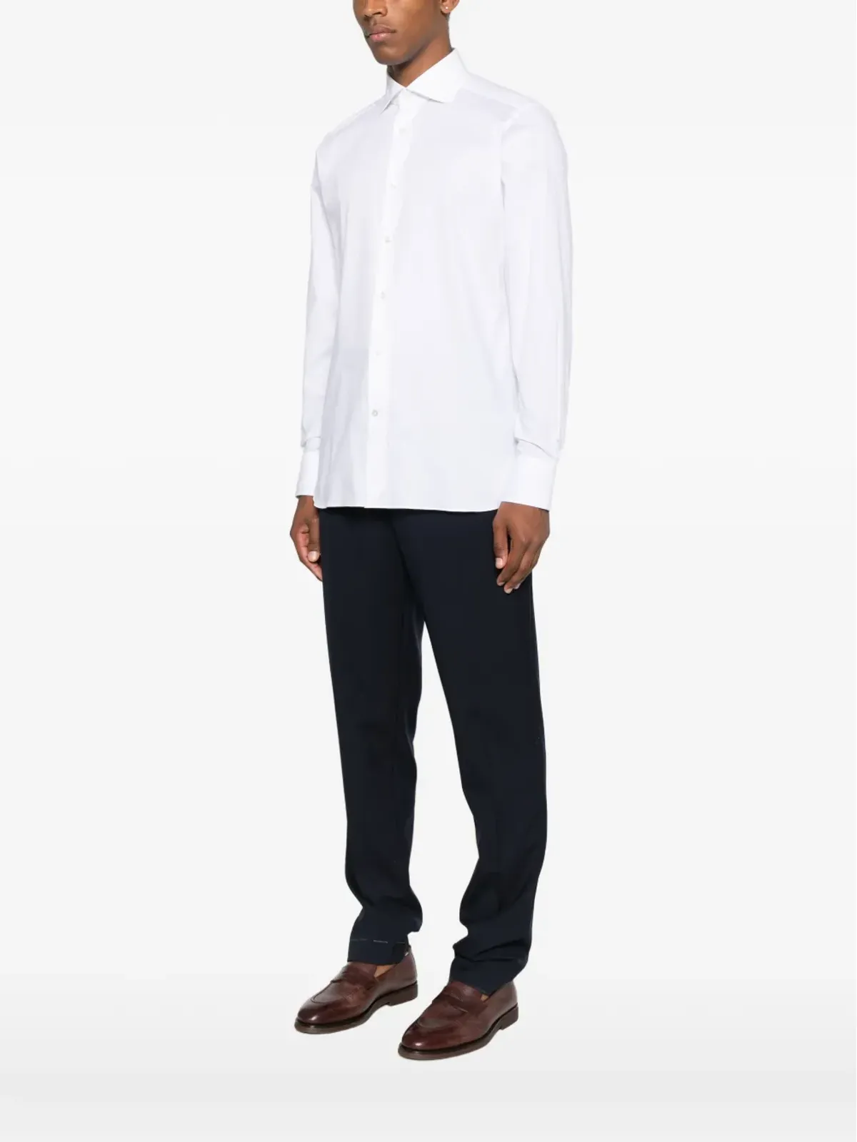 Zegna 長袖ボタン付きシャツ - 画像3