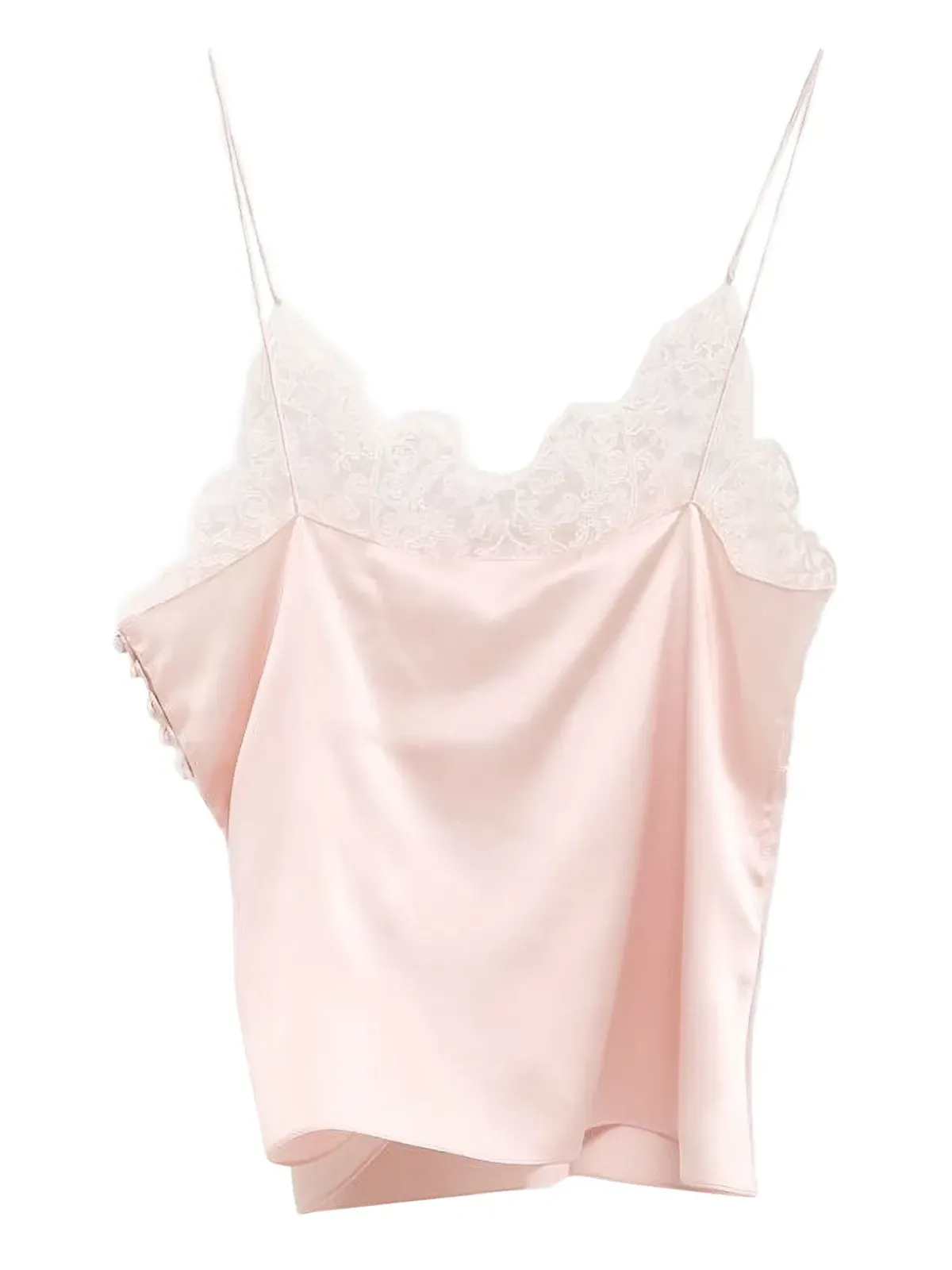 Chloé レースシルクトップ - 画像2
