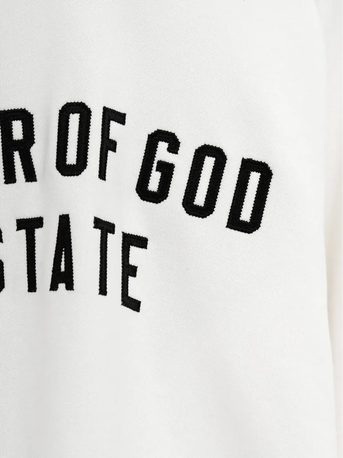 FEAR OF GOD ESSENTIALS ロゴ刺繍フーディ - 画像3