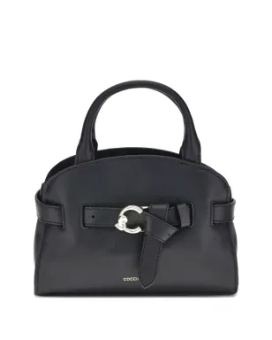 Coccinelle Sabine バックルディテール トップハンドル トートバッグ - ブラック - サムネイル1